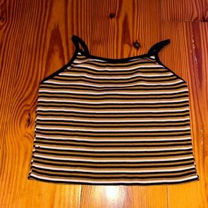Forever 21 ribbed striped tank